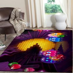 Pacman Area Rug Video Game Carpet Gamer Living Room Rugs Rug Regtangle Carpet Floor Decor Home Decor V503