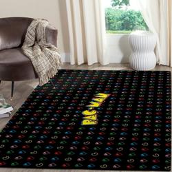 Pacman Area Rug Video Game Carpet Gamer Living Room Rugs Rug Regtangle Carpet Floor Decor Home Decor V514