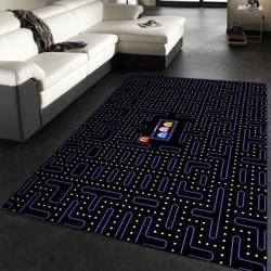 Pacman Gaming 2 Area Rug Living Room And Bed Room Rug Rug Regtangle Carpet Floor Decor Home Decor