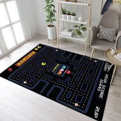 Pacman Gaming 4 Area Rug Living Room And Bed Room Rug Rug Regtangle Carpet Floor Decor Home Decor