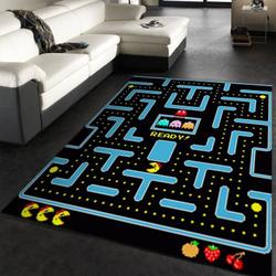 Pacman Gaming 5 Area Rug Living Room And Bed Room Rug Rug Regtangle Carpet Floor Decor Home Decor