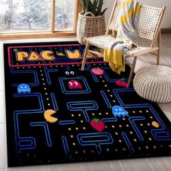 Pacman Gaming 7 Area Rug Living Room And Bed Room Rug Rug Regtangle Carpet Floor Decor Home Decor