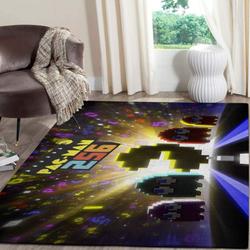 Pacman Gaming Area Rug Living Room Rug Home Decors Living Room Carpet Christmas Gift Floor Decor Rcdd81F33019
