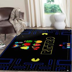 Pacman Gaming Area Rugs Living Room Carpet Christmas Gift Rug Regtangle Carpet Floor Decor Home Decor V5063
