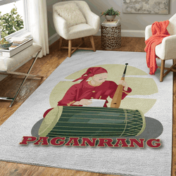 Paganrang Music Instrument Illustration Art For Fans Area Rug Living Room Carpet Rug Regtangle Carpet Floor Decor Home Decor