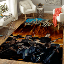 Parkway Drive Music Art For Fans Area Rug Living Room Carpet Rug Regtangle Carpet Floor Decor Home Decor
