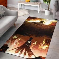 Pattern Airplane Print Area Rug Living Room Rug Home Decor
