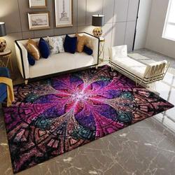Pattern Print Champagne Area Rug Living Room Rug Home Decor