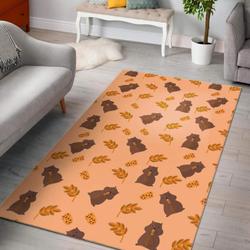 Pattern Print Colorful Donut Area Rug Living Room Rug Home Decor