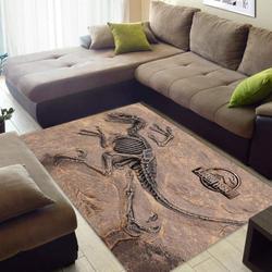 Pattern Print Floral Swan Area Rug Living Room Rug Home Decor