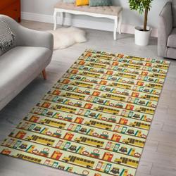 Pattern Print Gymnastics Area Rug Living Room Rug Home Decor
