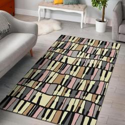 Pattern Print Lotus Area Rug Living Room Rug Home Decor