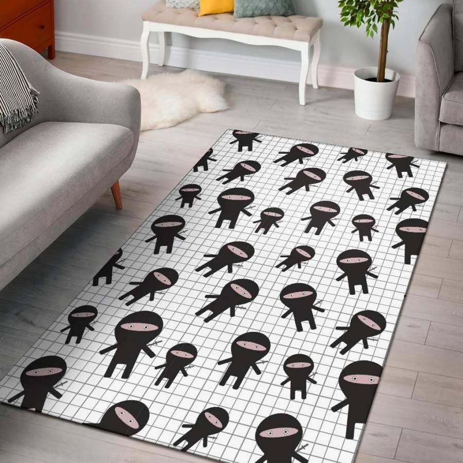 Pattern Print Sloth Area Rug Living Room Rug Home Decor