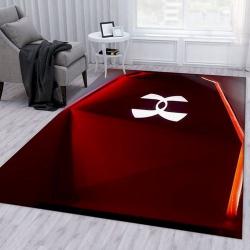 Pattern Print Softball Area Rug Living Room Rug Home Decor