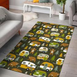 Pattern Print Typewriter Area Rug Living Room Rug Home Decor