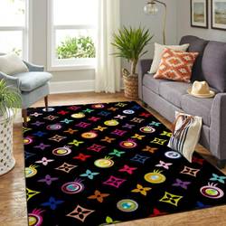 Pattern Print Violin Area Rug Living Room Rug Home Decor