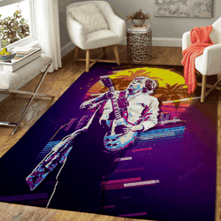 Paul Mccartney Artwork Music Synthwave 80S Art For Fans Area Rug Living Room Carpet Rug Regtangle Carpet Floor Decor Home Decor