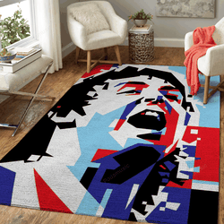 Paul Mccartney In Wpap Music Art For Fans Area Rug Living Room Carpet Rug Regtangle Carpet Floor Decor Home Decor