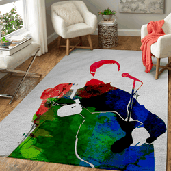 Paul Watercolor Music Legends Art For Fans Area Rug Living Room Carpet Rug Regtangle Carpet Floor Decor Home Decor