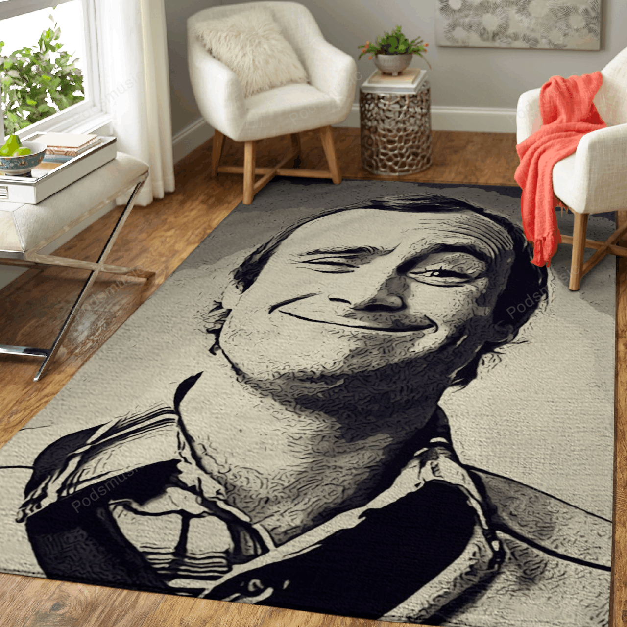 Phil Collins Art 4 Music Artist Art For Fans Area Rug Living Room Carpet Rug Regtangle Carpet Floor Decor Home Decor