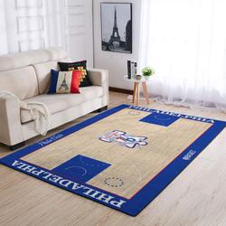 Philadelphia 76Ers Nba Carpet Living Room Rugs Rug Regtangle Carpet V1721