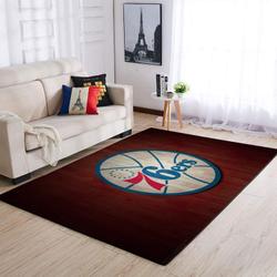 Philadelphia 76Ers Nba Carpet Living Room Rugs Rug Regtangle Carpet V1724