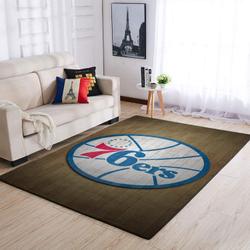Philadelphia 76Ers Nba Carpet Living Room Rugs Rug Regtangle Carpet V1726