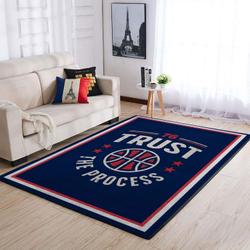 NBA Philadelphia 76Ers Living Room Carpet Sp131201 Rug Regtangle Carpet