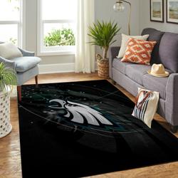 Philadelphia Eagles Nfl Football Carpet Living Room Rug Regtangle Carpet V1748
