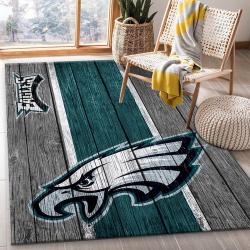 Philadelphia Eagles Nfl Team Logo Wooden Style Style Nice Gift Home De