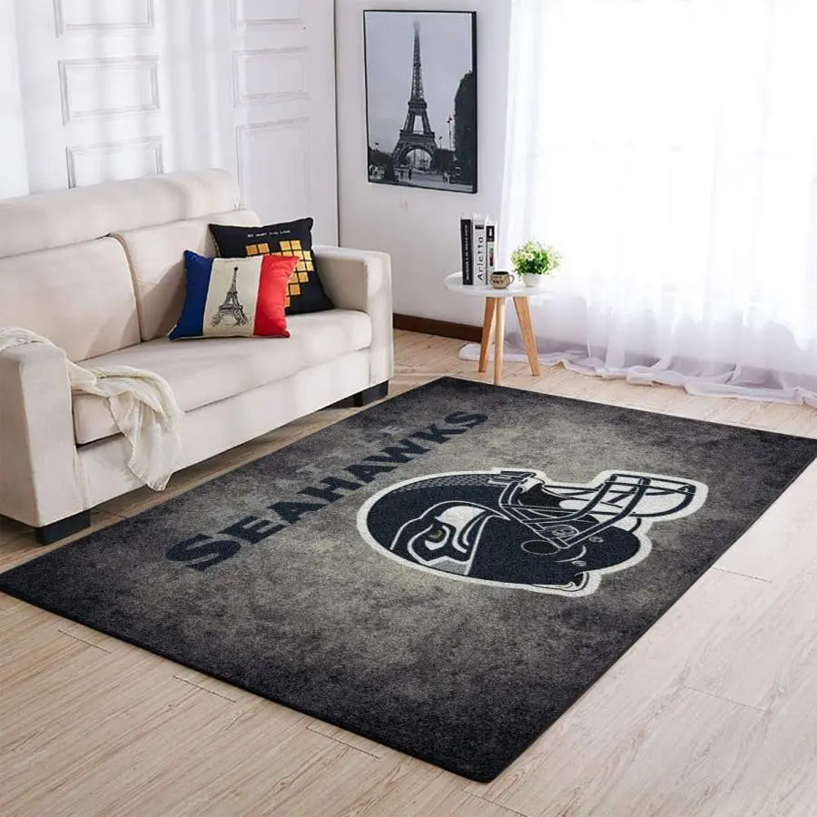 NFL Seattle Seahawks Area Rug Living Room Rug Home Decor Carpet Rug 200225027