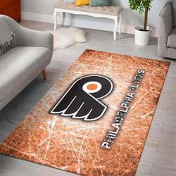 Philadelphia Flyers Area Rugs Nhl Hockey Living Room Regtangle Carpet 18