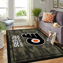 Philadelphia Flyers Area Rugs Nhl Hockey Living Room Regtangle Carpet 20030479