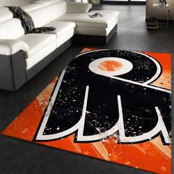 Philadelphia Flyers Nhl 4 Area Rug Living Room And Bed Room Rug Rug Regtangle Carpet Floor Decor Home Decor