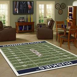 Uconn Huskies Area Rug Living Room Rug Home Decor Ncaa Team Carpet Rug 20030313