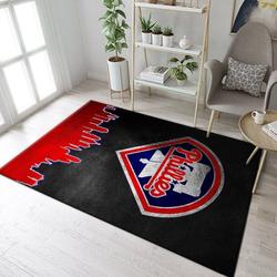 Philadelphia Phillies Mlb Area Rug Living Room Rug Home Decor 3