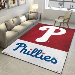 Philadelphia Phillies Mlb Area Rug Living Room Rug Home Decor 5