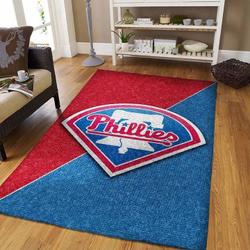 Philadelphia Phillies Mlb Area Rug Living Room Rug Home Decor V5079