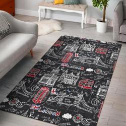 Phoenix Pattern Print Area Rug Living Room Rug Home Decor