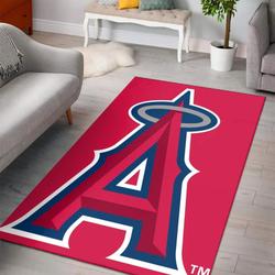 MLB Los Angeles Angels Home Decor Team Logo Carpet Rug Living Room 2003273
