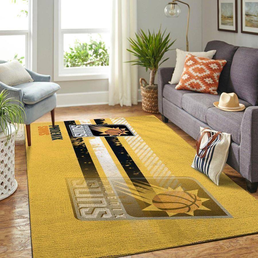 Phoenix Suns Area Rug Nba Carpet Living Room Rugs Rug Regtangle Carpet V4266