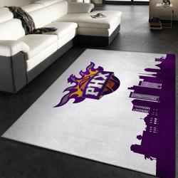 Phoenix Suns Nba 1 Area Rug Living Room And Bed Room Rug Rug Regtangle Carpet
