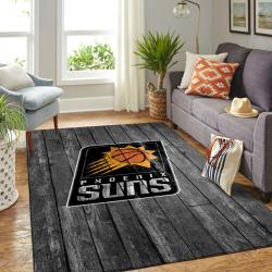 Phoenix Suns Nba Area Rugs Living Room Carpet Wooden Home Rug Regtangle Carpet
