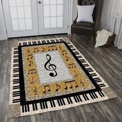 Piano Music Rectangle Carpet Rug Area Rug Living Room Carpet Rug Regtangle Carpet Floor Decor Home Decor
