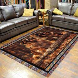 Pig Print Pattern Area Rug Living Room Rug Home Decor