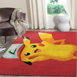 Pikachu Pokemon Anime Fn080213 Movies Area Rug Rug Regtangle Carpet