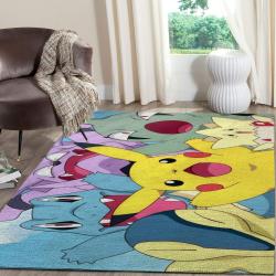 Pikachu Pokemon Anime Fn080217 Movies Area Rug Rug Regtangle Carpet Floor Decor Home Decor