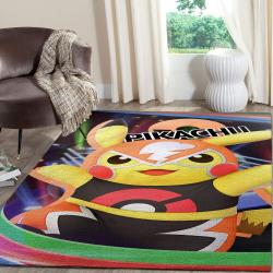Pikachu Pokemon Anime Fn080219 Movies Area Rug Rug Regtangle Carpet
