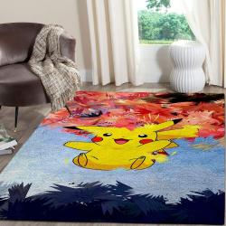 Pikachu Pokemon Anime Fn080223 Movies Area Rug Rug Regtangle Carpet