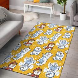 Pink Cactus Pattern Print Area Rug Living Room Rug Home Decor
